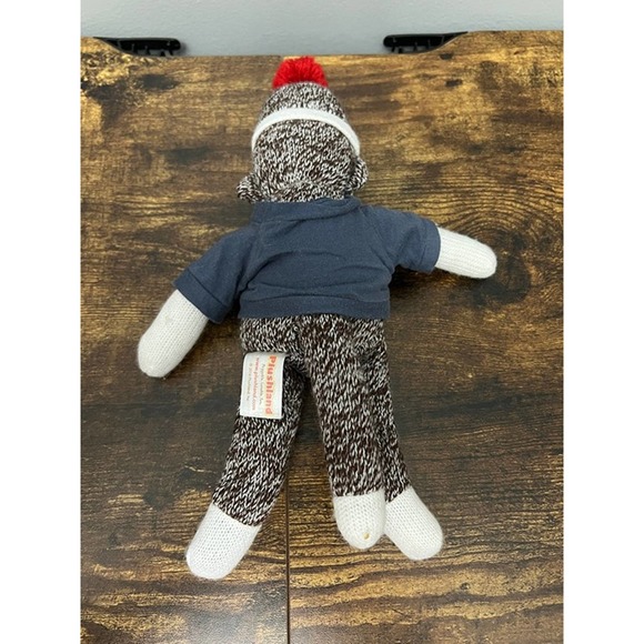 Sock Monkey with Arizona Tee Plush - Picture 3 of 5